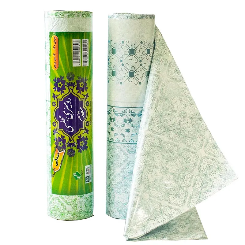 Disposable plastic seashell tablecloth